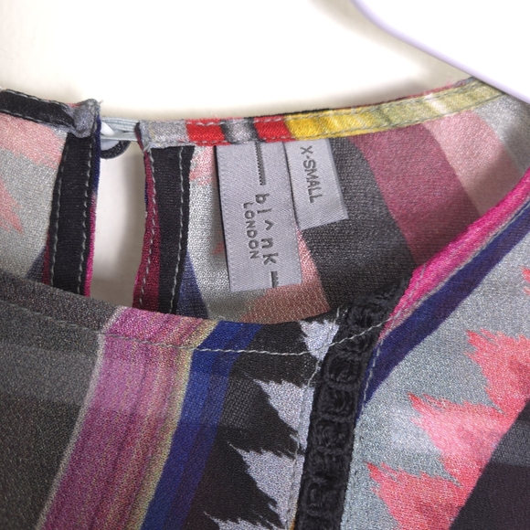 BLANK London Miranda Peasant Blouse XS - Picture 6 of 12